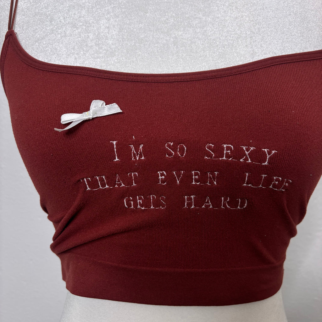 Life Embroidered Camisole Tank ❤️‍🔥