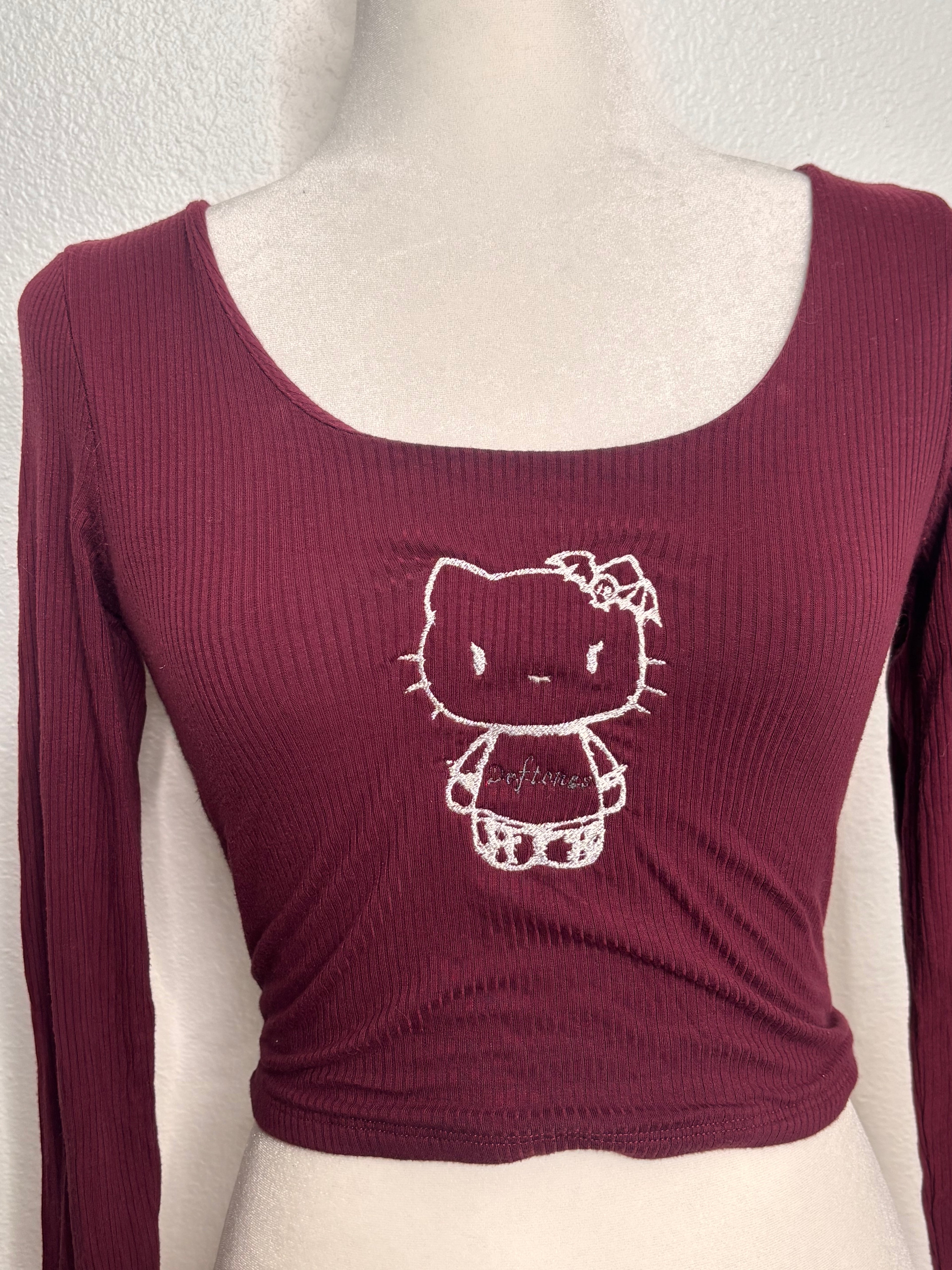 🤟🏼✨ Kitty Metal Deftones Long Sleeve 🤟🏼✨