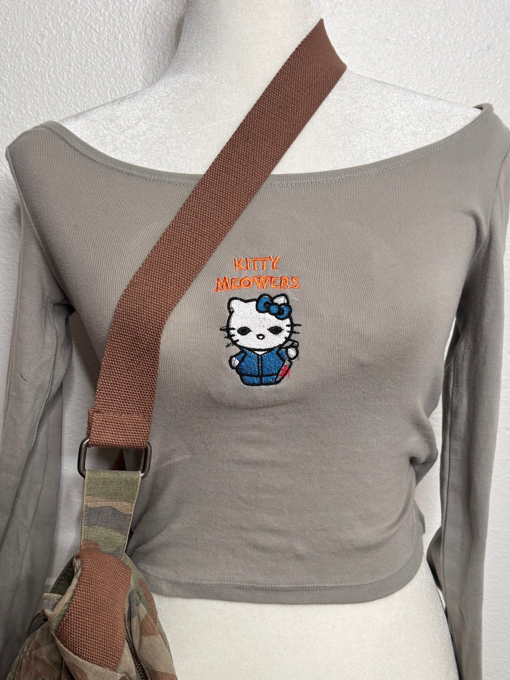 🔪💙 Kitty Meowers Embroidered Long Sleeve 🔪💙
