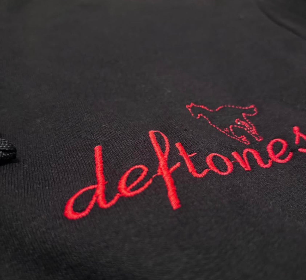 Deftones Zip Up Hoodie
